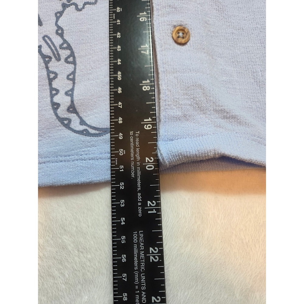 219 Wonder Nation Boys Button Front Shirt Gecko Print Blue Size 8 NWT Short... - Picture 6 of 10